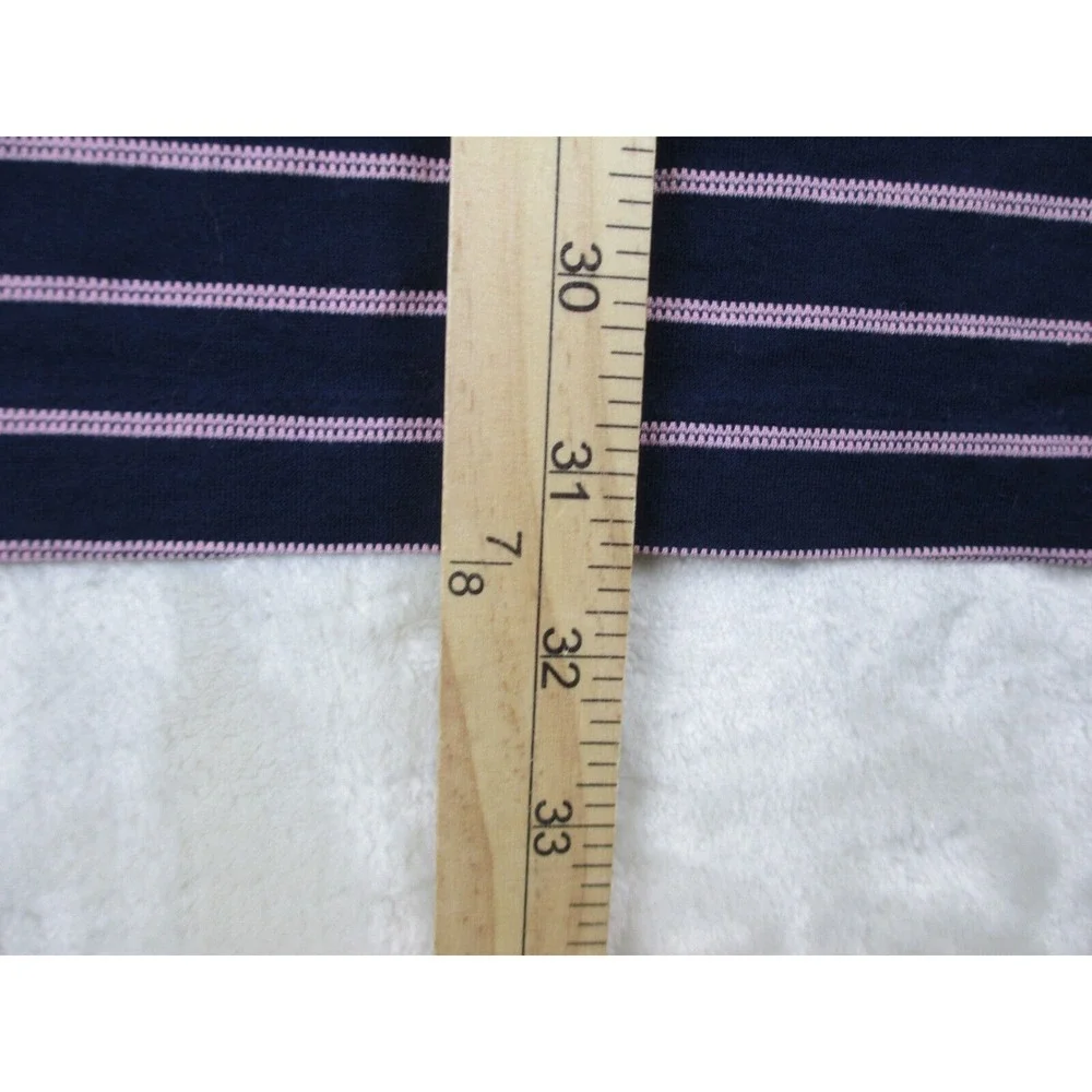 Ralph Lauren Polo Shirt Mens Extra Large Blue Pink‎ Pony Striped Golf Casual*